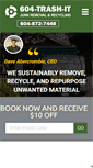 Mobile Screenshot of 604-trash-it.com